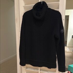 Canada Goose Black Turtleneck Sweater